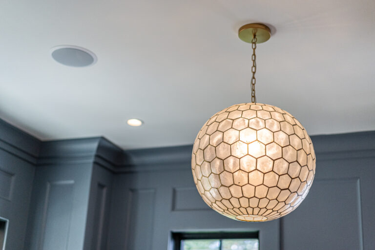 chandelier light fixture sphere