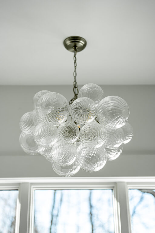 Meadowlark bathroom lighting bubble chandelier design